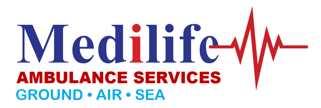 Medilfe Ambulance Logo